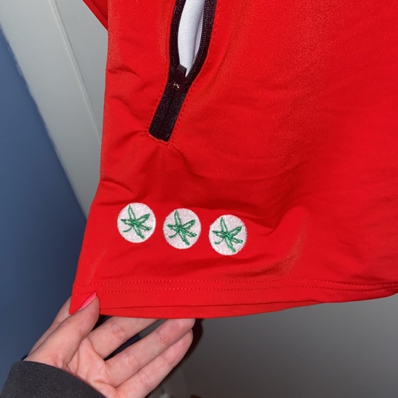 OSU Buckeyes Thermal Hoodie NWT - Picture 3 of 4